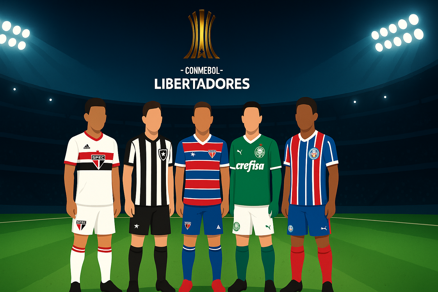 Libertadores: veja onde assistir aos jogos dos brasileiros em 23 e 24 de abril